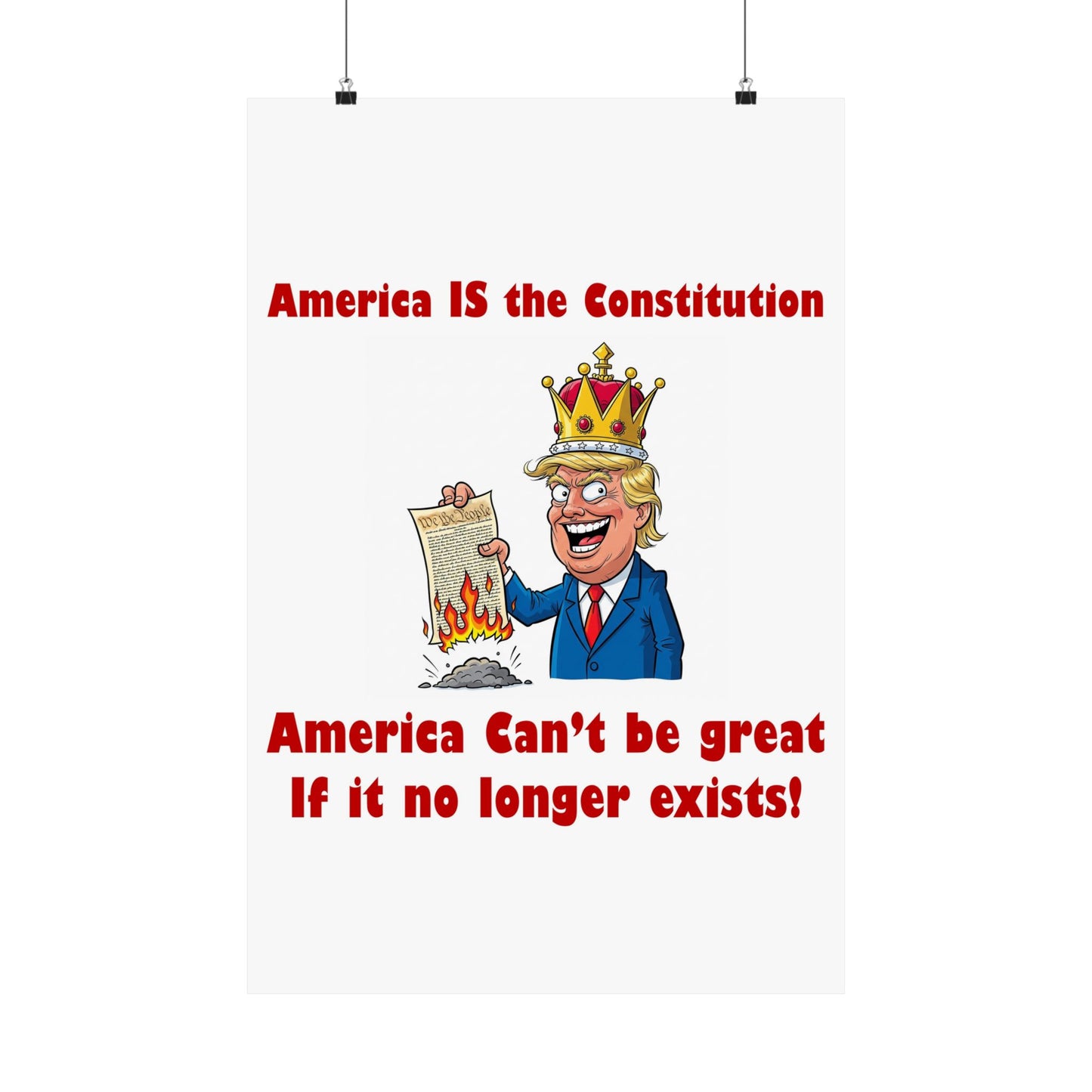 Political Statement Poster, Wall Art, Home Decor, Gift for Activists, Unique Wall Decor, Protest Art