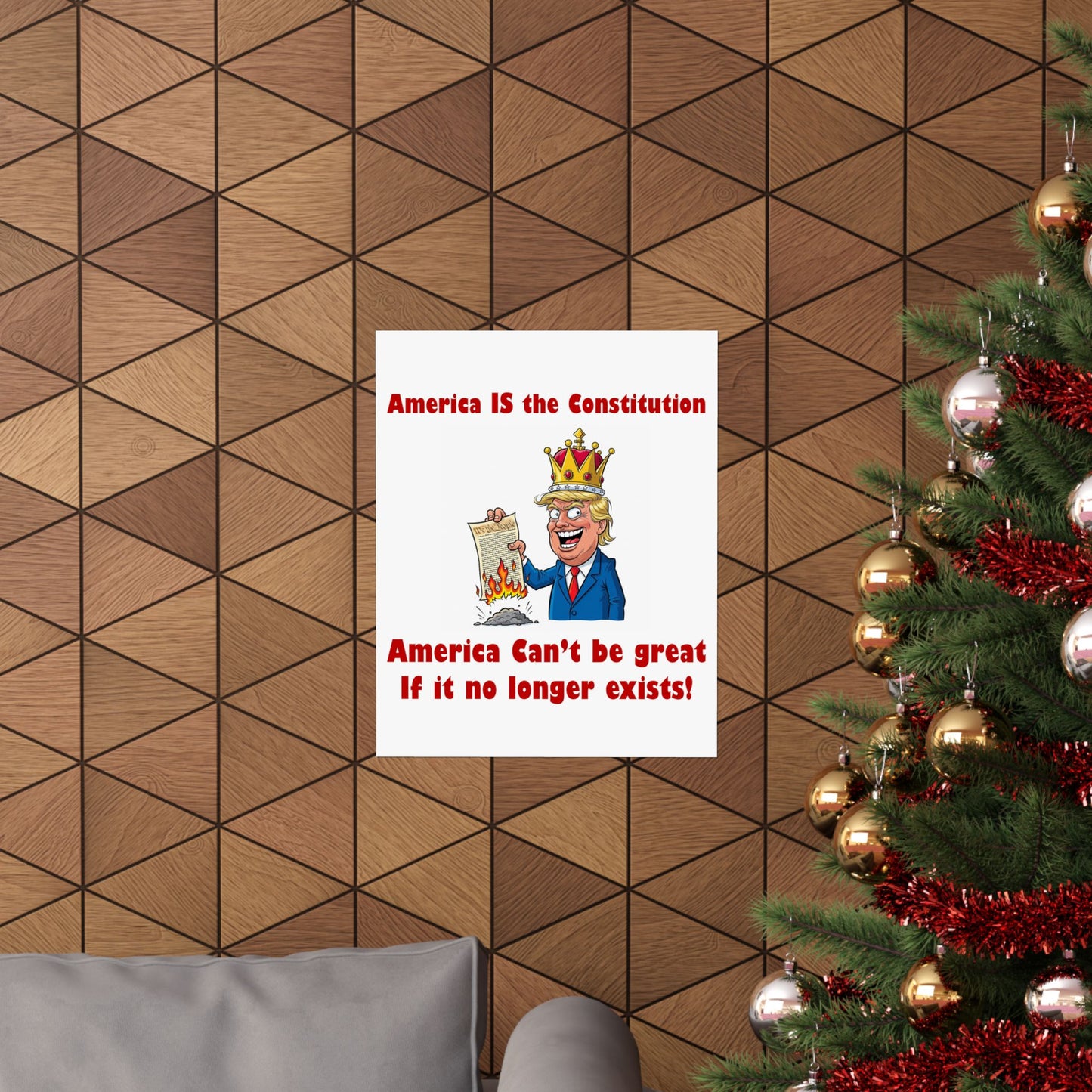 Political Statement Poster, Wall Art, Home Decor, Gift for Activists, Unique Wall Decor, Protest Art