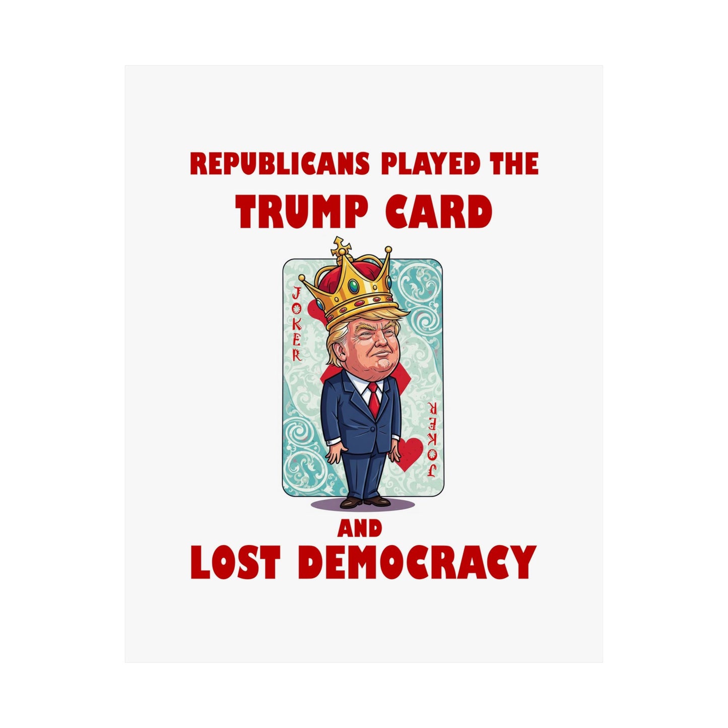 Political Humor Wall Art, Matte Vertical Posters, Funny Decor, Gift for Activists, Office Wall Art, Protest Posters