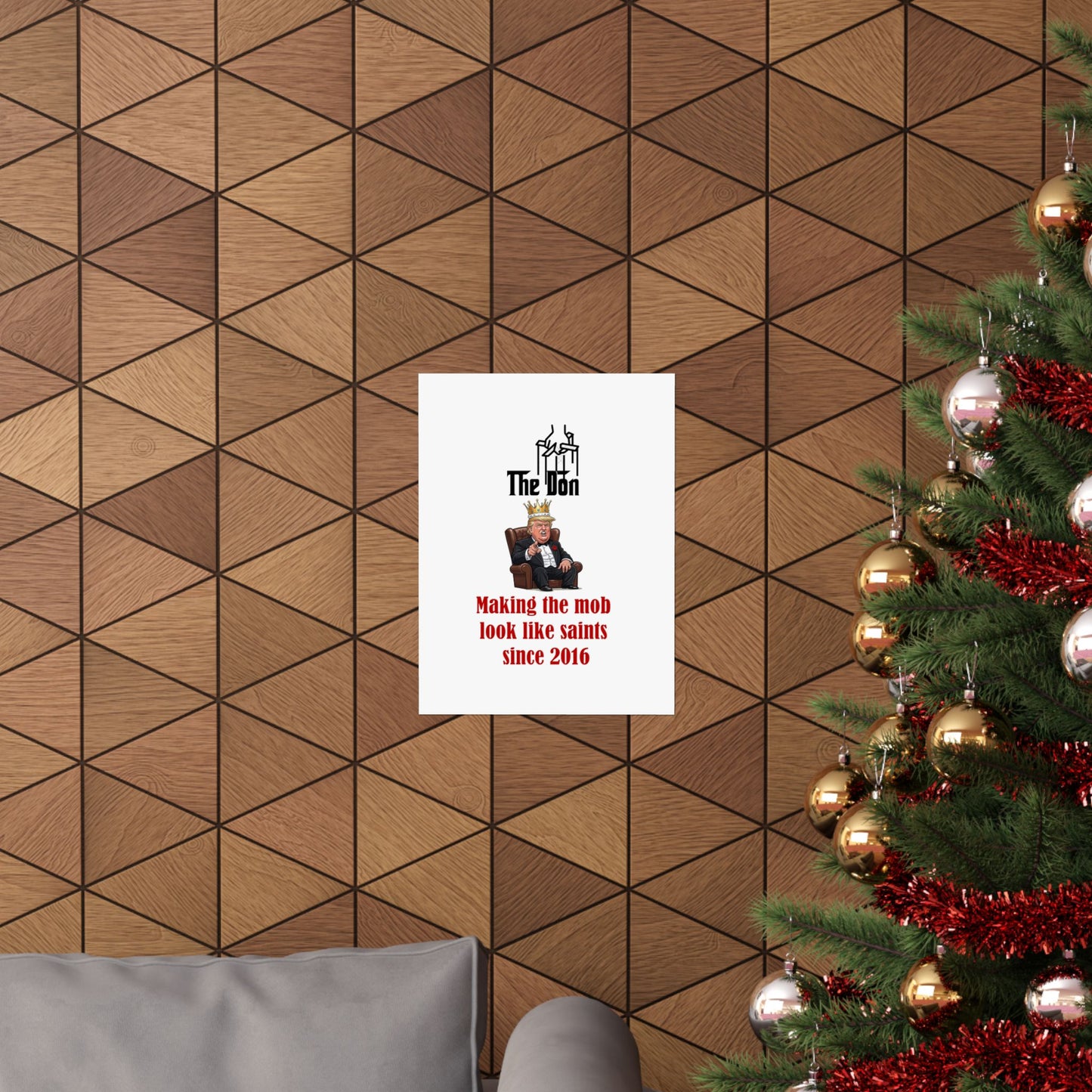 Funny Political Matte Vertical Posters, Humorous Wall Art, Office Decor, Gift for Trump Fans, Unique Home Decor, Quirky Gifts