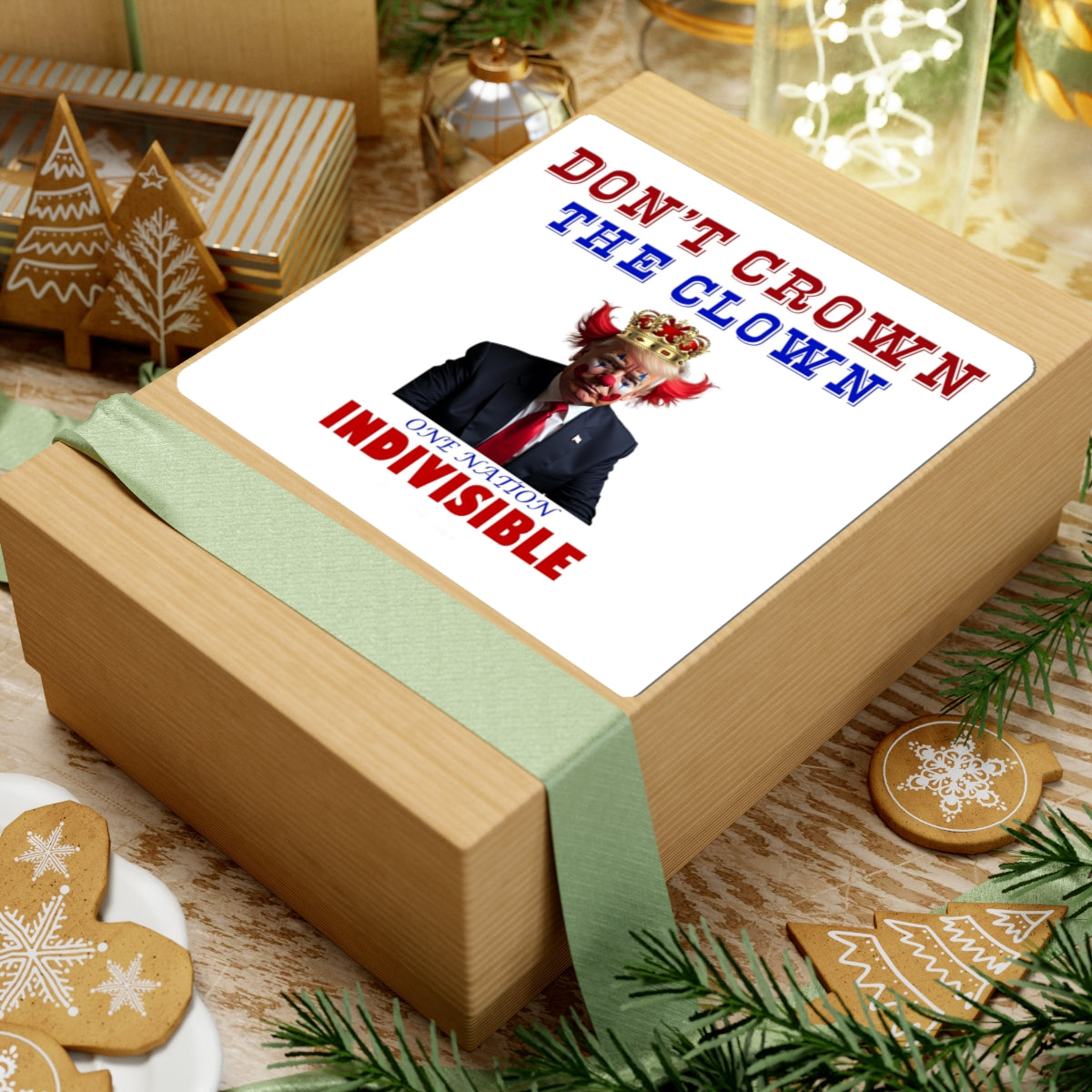 Humorous Political Kiss-Cut Stickers | Funny Election Gifts, Laptop Decals, Party Supplies, Vote Stickers, Quirky Home Decor