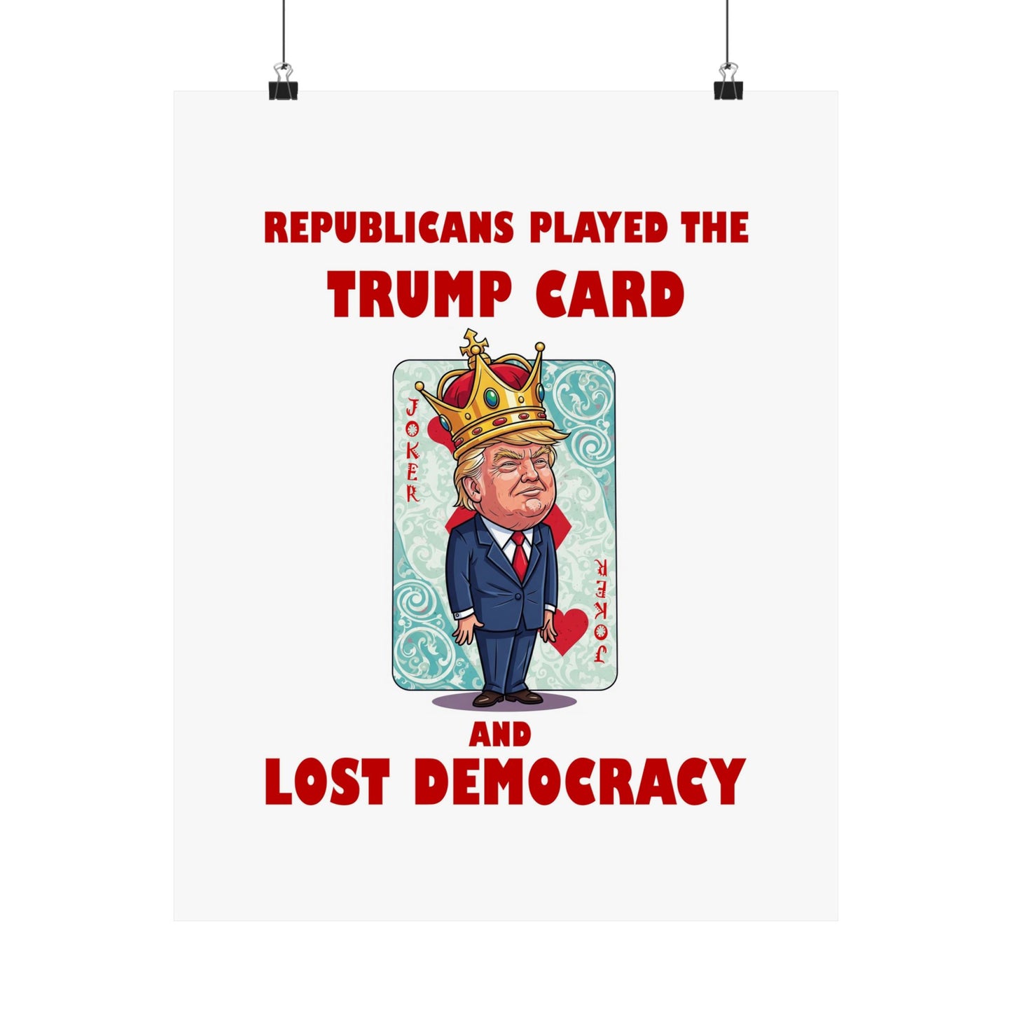 Political Humor Wall Art, Matte Vertical Posters, Funny Decor, Gift for Activists, Office Wall Art, Protest Posters