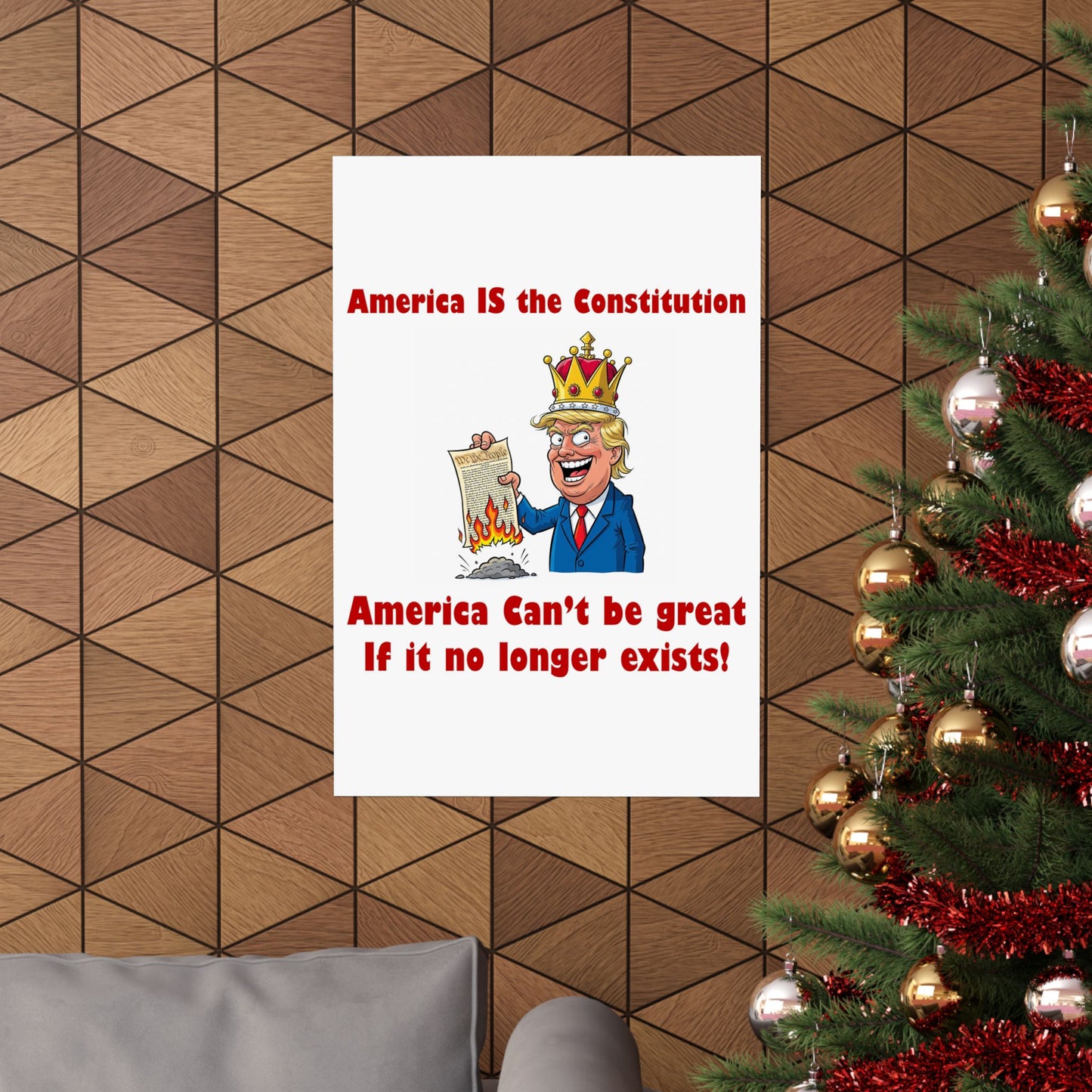 Political Statement Poster, Wall Art, Home Decor, Gift for Activists, Unique Wall Decor, Protest Art