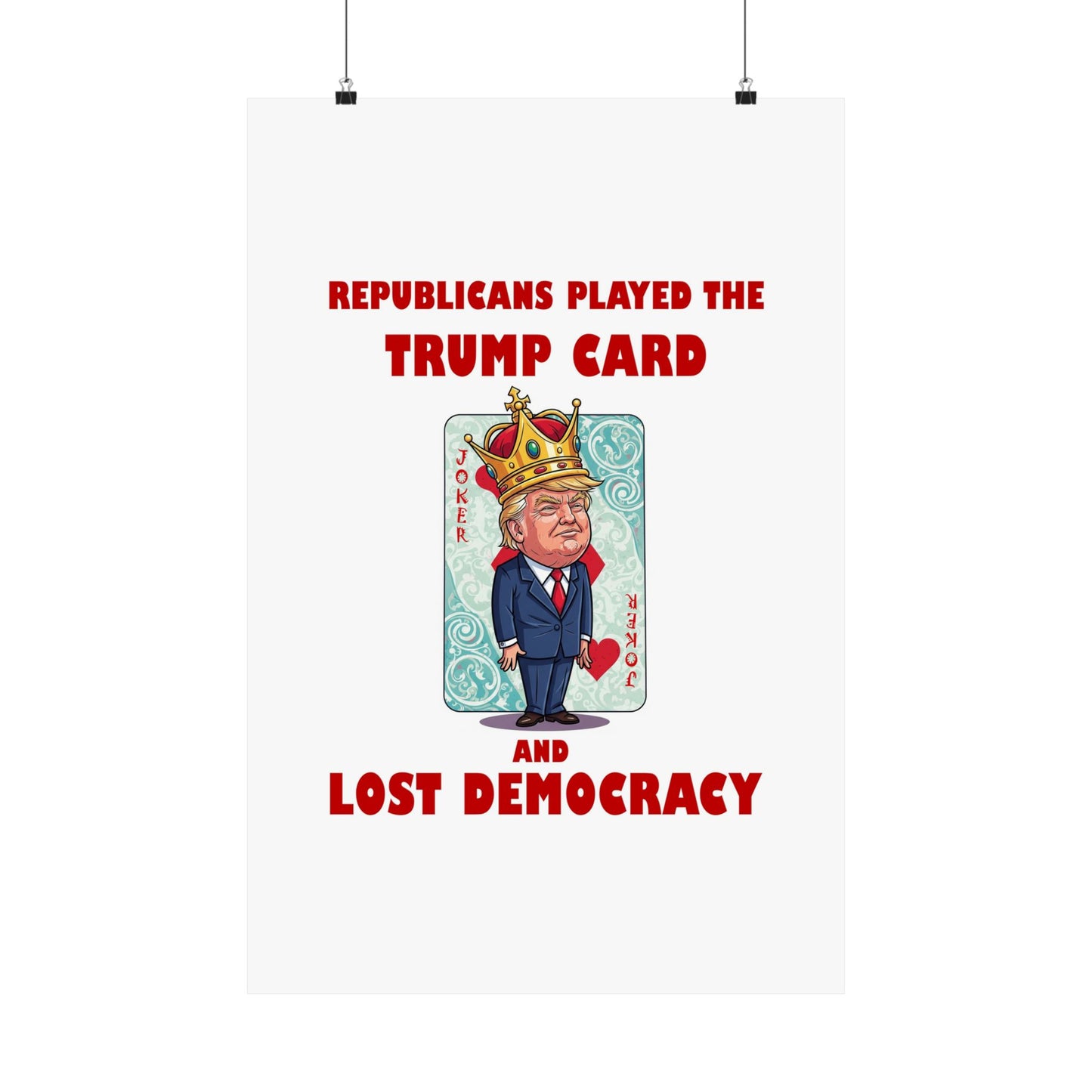 Political Humor Wall Art, Matte Vertical Posters, Funny Decor, Gift for Activists, Office Wall Art, Protest Posters