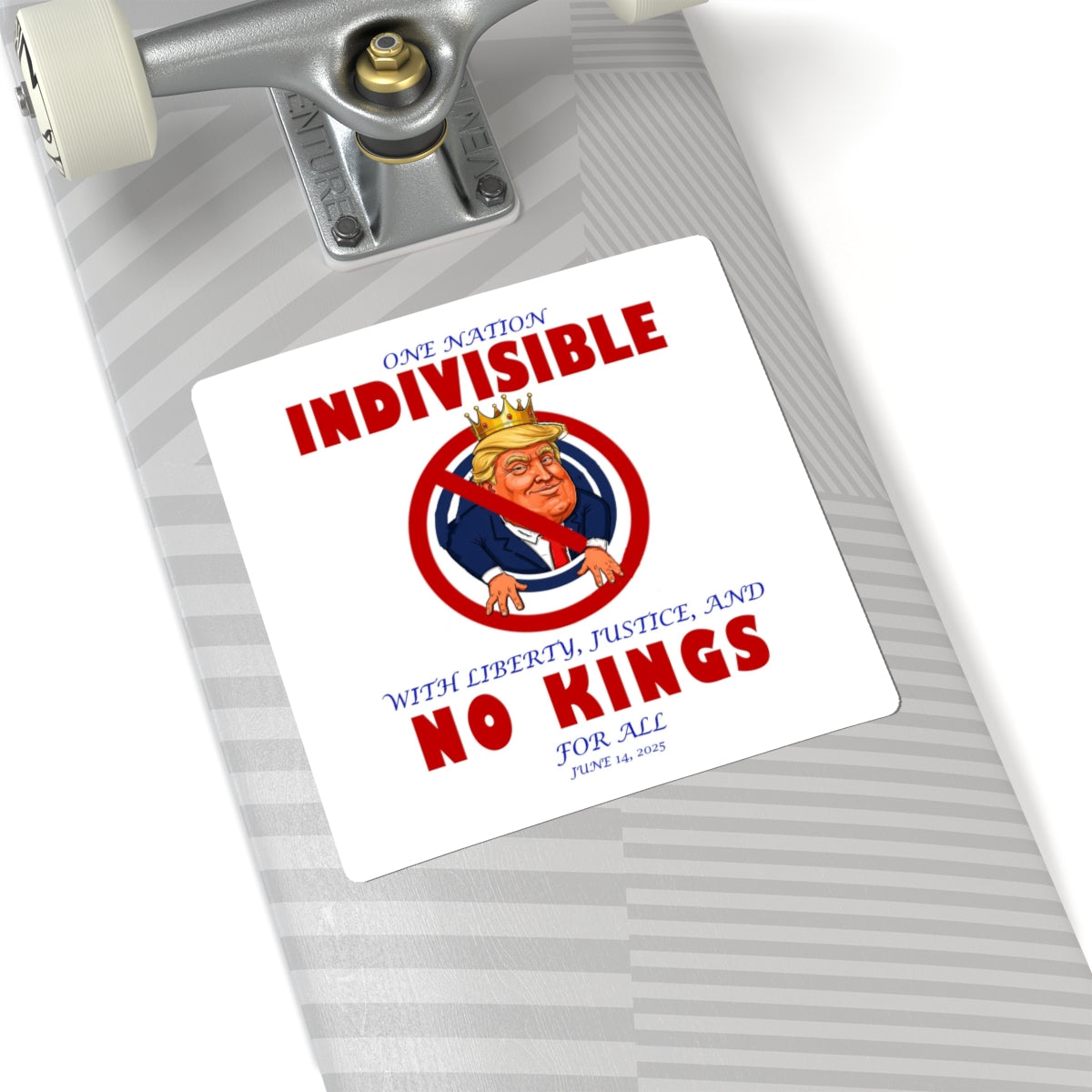 Political Kiss-Cut Stickers - Resilient Spirit, Laptop Decor, Protest Gear, Fun Gift, Unique Art