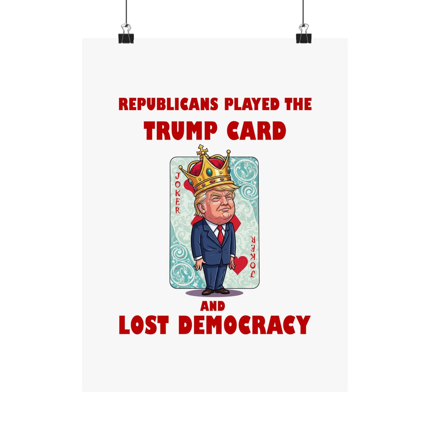 Political Humor Wall Art, Matte Vertical Posters, Funny Decor, Gift for Activists, Office Wall Art, Protest Posters