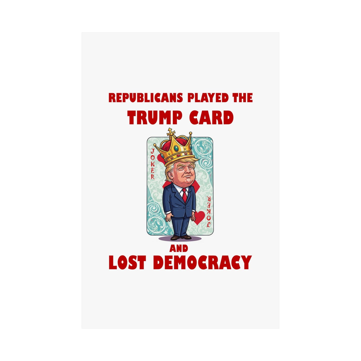 Political Humor Wall Art, Matte Vertical Posters, Funny Decor, Gift for Activists, Office Wall Art, Protest Posters