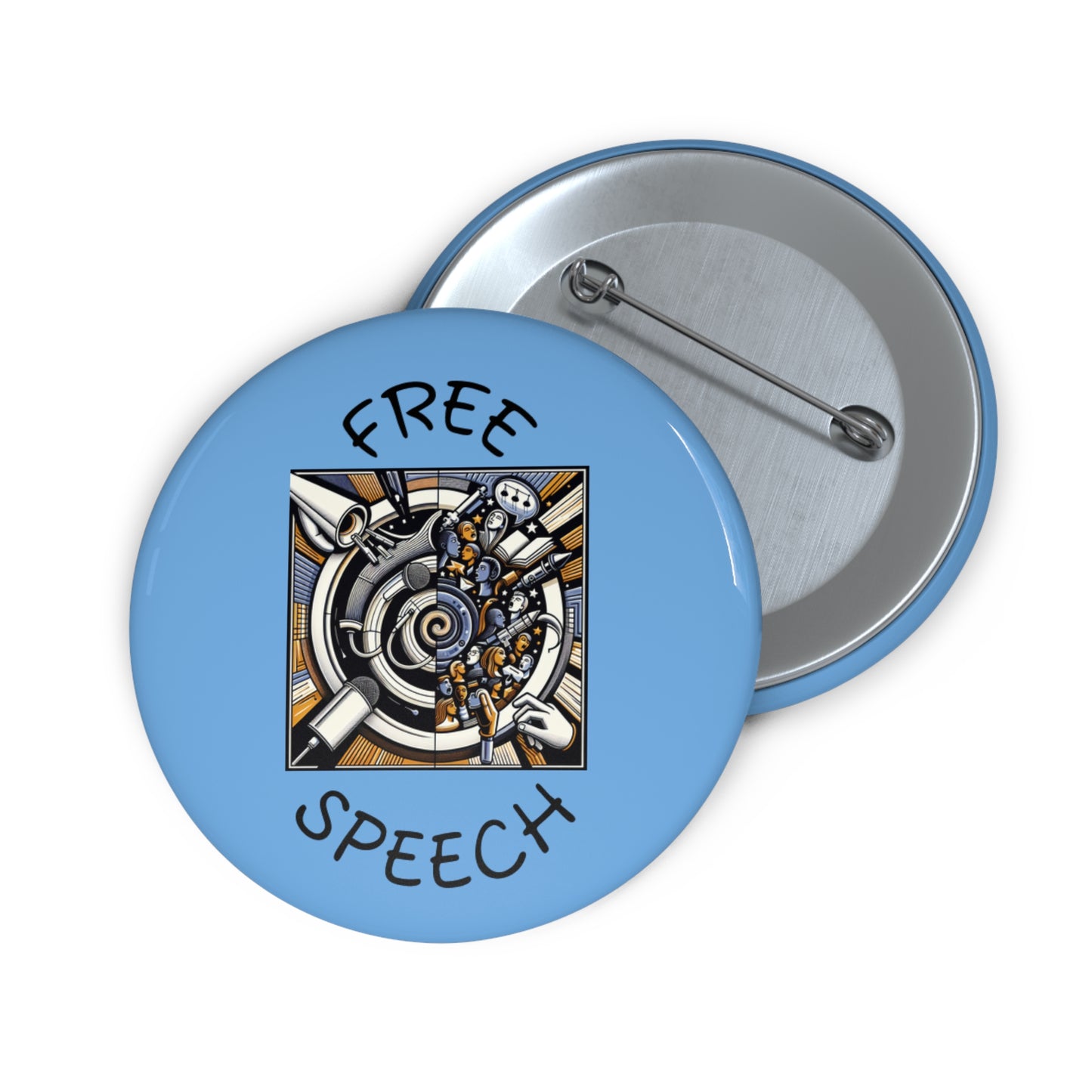 Custom Pin Buttons - Unique Art, Personalized Gifts, Statement Accessories, Cute Badges, Trendy Fashion