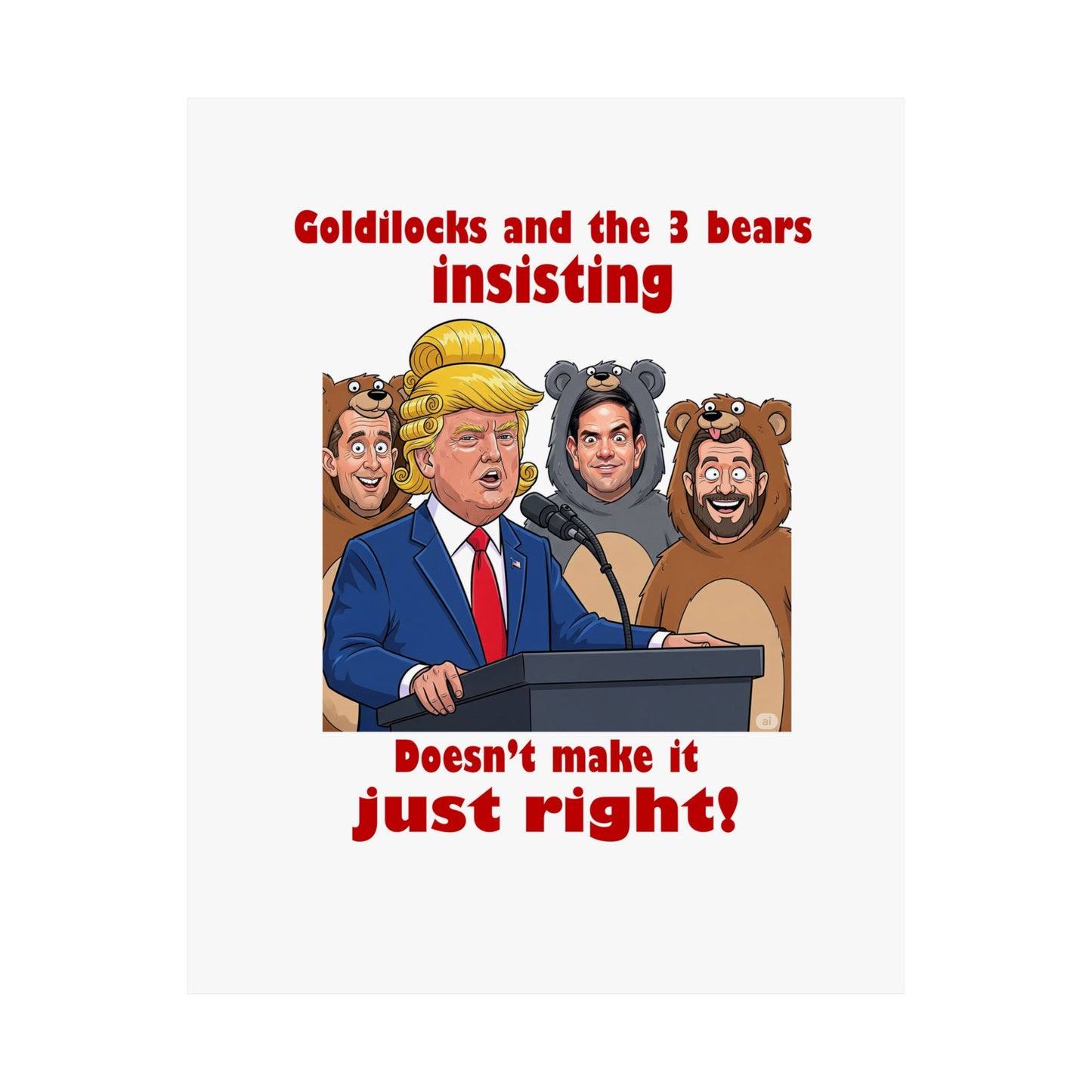 Humorous Wall Art Posters, Funny Decor, Political Art, Office Humor, Gag Gifts, Quirky Home Decor