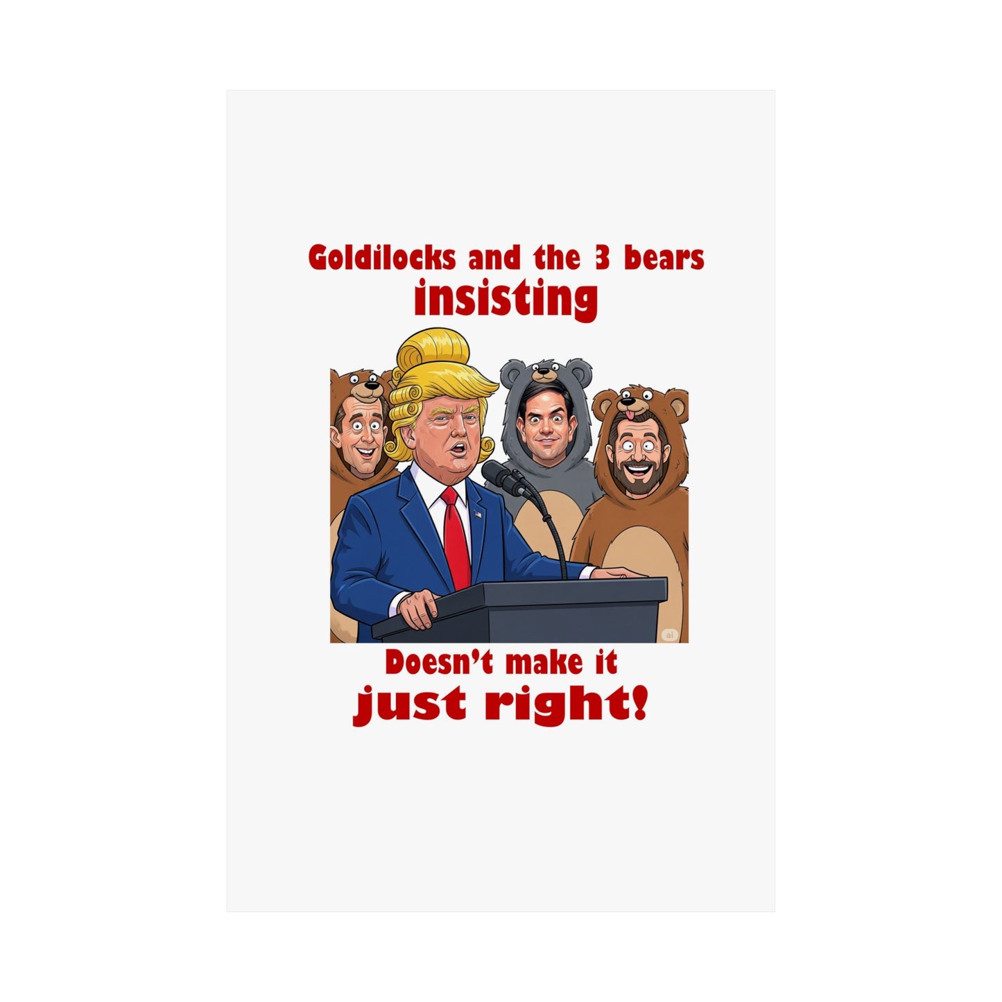 Humorous Wall Art Posters, Funny Decor, Political Art, Office Humor, Gag Gifts, Quirky Home Decor