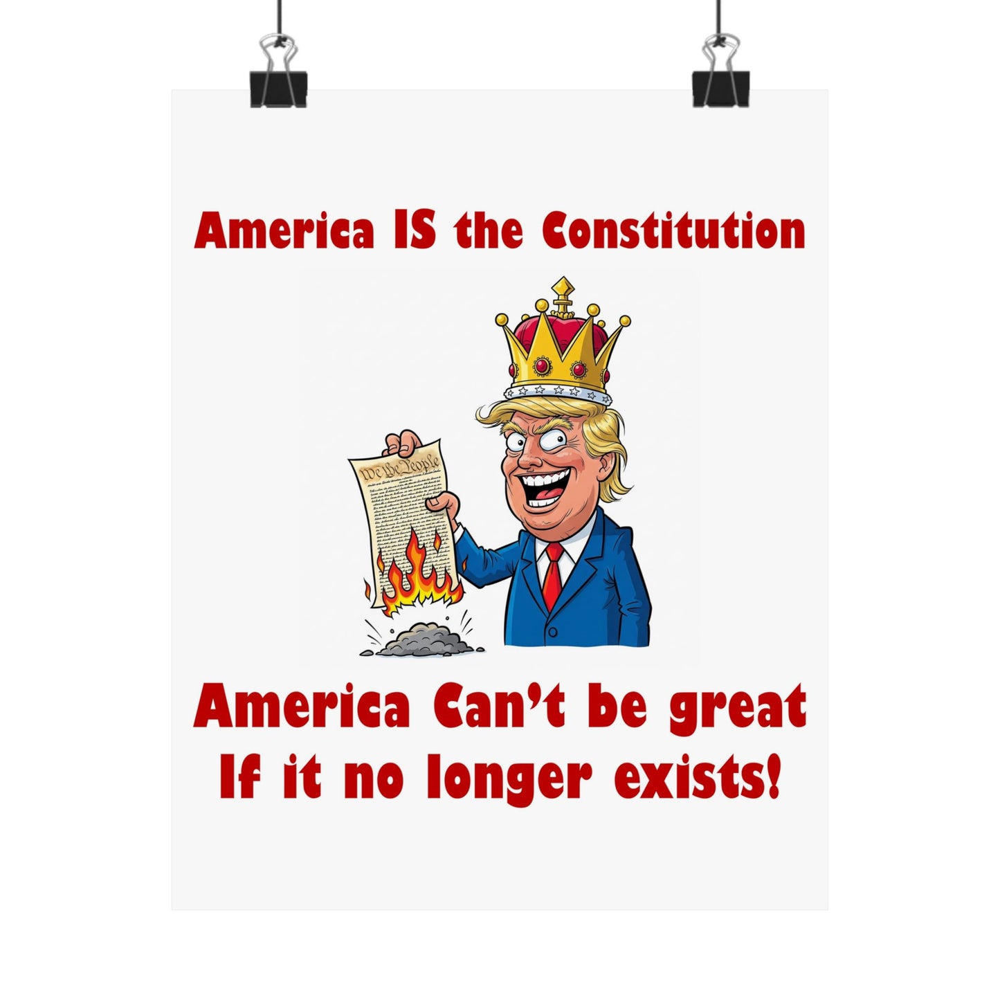 Political Statement Poster, Wall Art, Home Decor, Gift for Activists, Unique Wall Decor, Protest Art