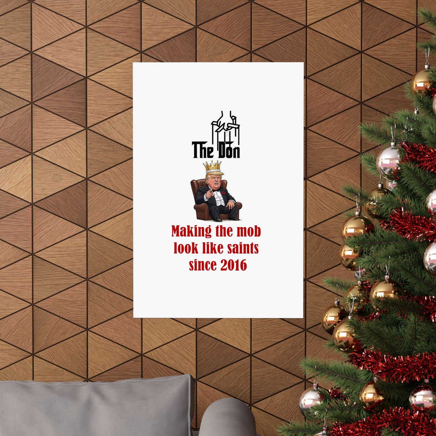 Funny Political Matte Vertical Posters, Humorous Wall Art, Office Decor, Gift for Trump Fans, Unique Home Decor, Quirky Gifts