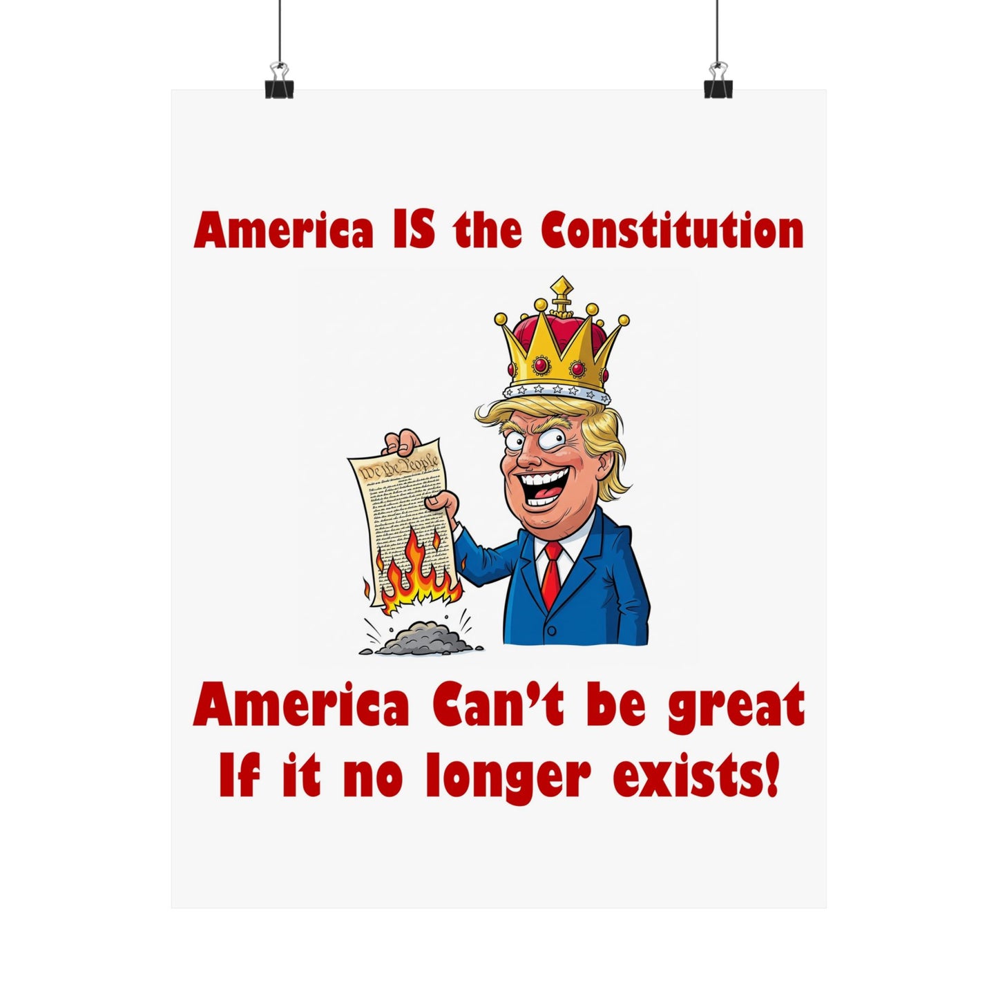 Political Statement Poster, Wall Art, Home Decor, Gift for Activists, Unique Wall Decor, Protest Art