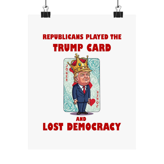 Political Humor Wall Art, Matte Vertical Posters, Funny Decor, Gift for Activists, Office Wall Art, Protest Posters