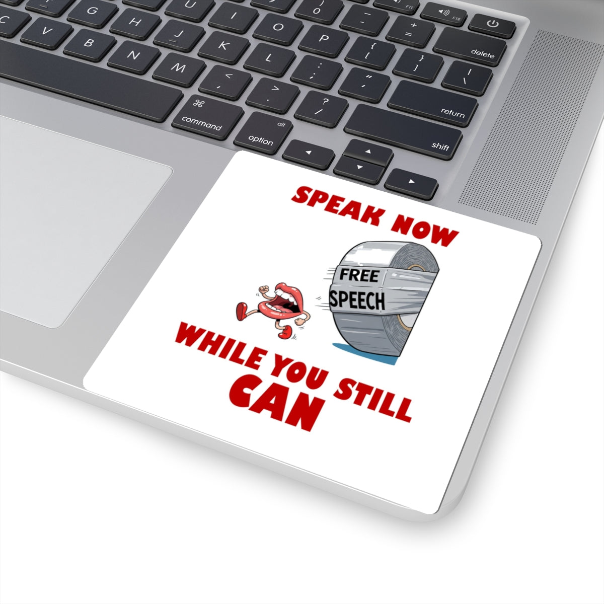 Bold Free Speech Stickers for Expressive Souls, Empowerment Decals, Laptop Stickers, Gift for Activists, Protest Decor