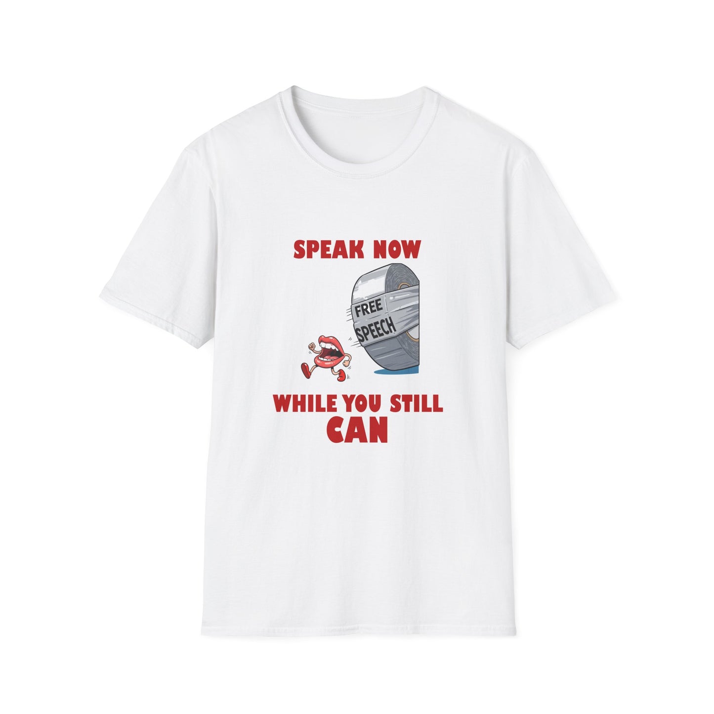 Protest Funny T-Shirt - Free Speech Roll