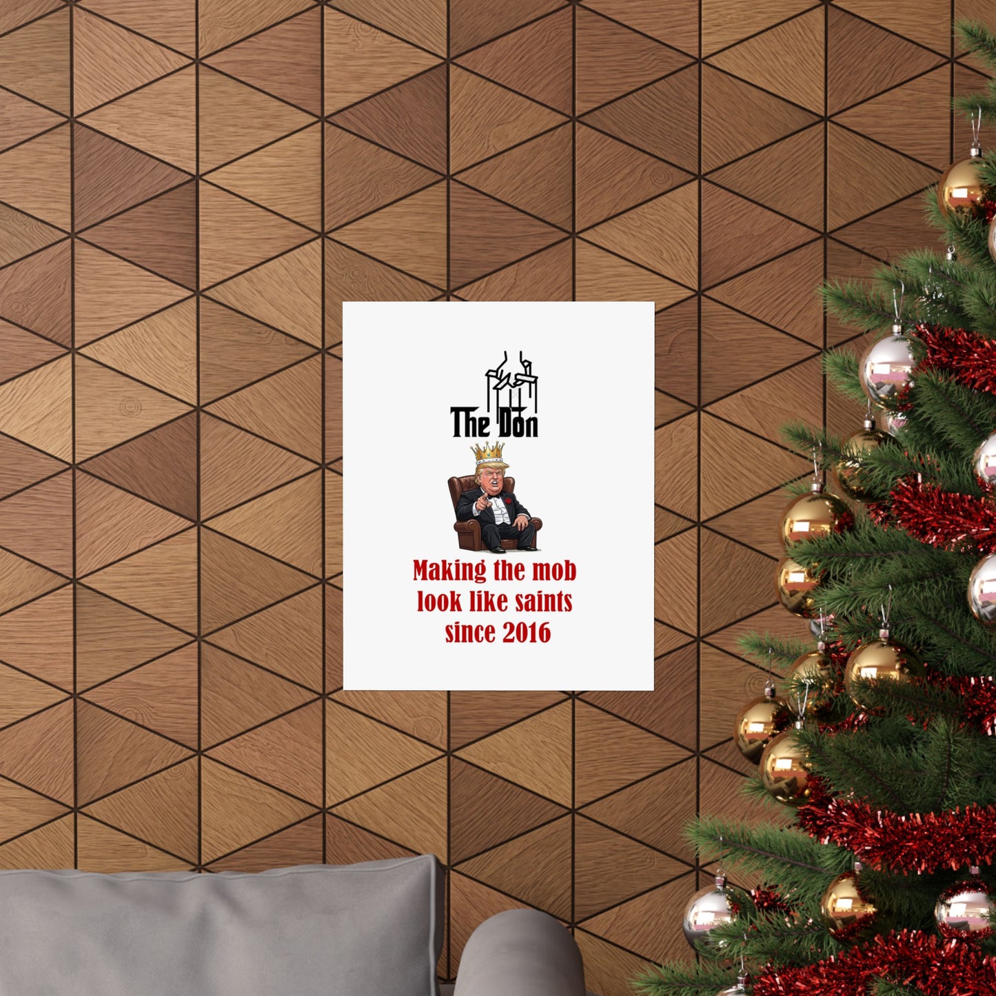 Funny Political Matte Vertical Posters, Humorous Wall Art, Office Decor, Gift for Trump Fans, Unique Home Decor, Quirky Gifts