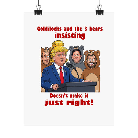 Humorous Wall Art Posters, Funny Decor, Political Art, Office Humor, Gag Gifts, Quirky Home Decor