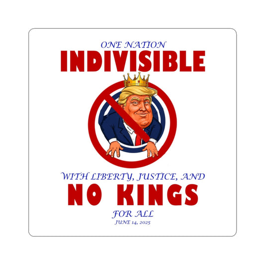 Political Kiss-Cut Stickers - Resilient Spirit, Laptop Decor, Protest Gear, Fun Gift, Unique Art