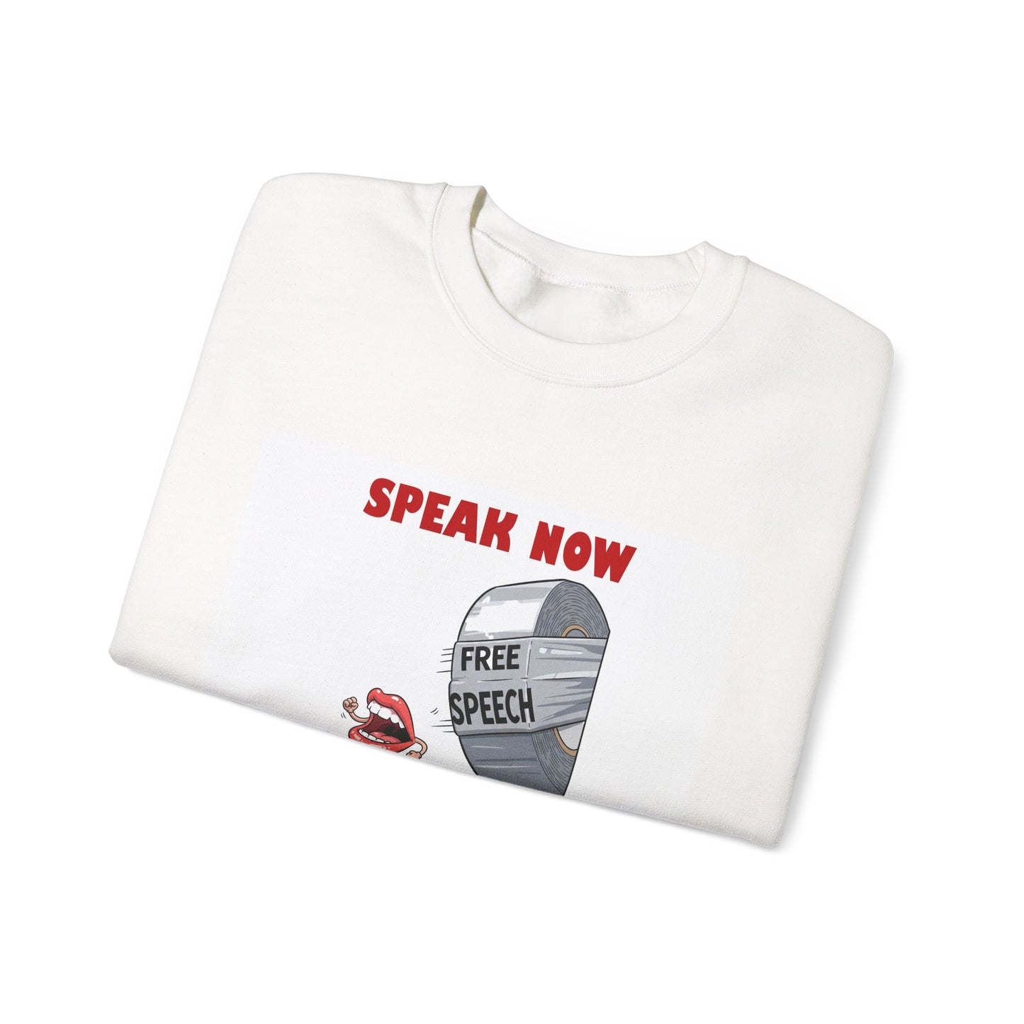 Political Statement Sweatshirt - Free Speech Design