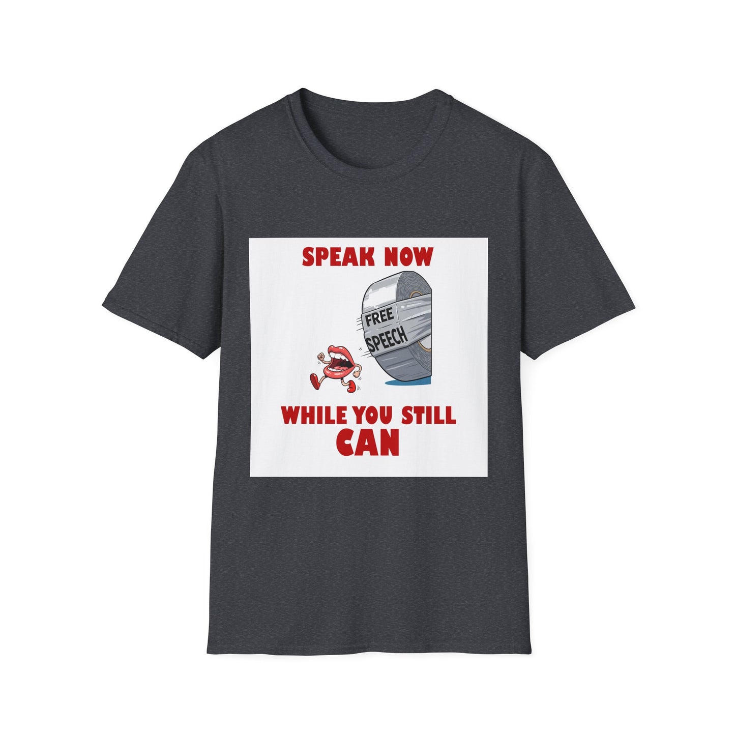 Protest Funny T-Shirt - Free Speech Roll